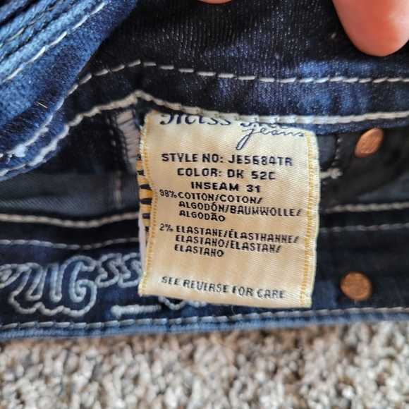 Miss me wing pocket jean shorts - Picture 5 of 6